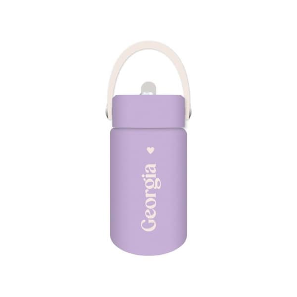 Georgia - Kids Drink Bottle 400ml, Personalised , Double Walled, Stainless Steel