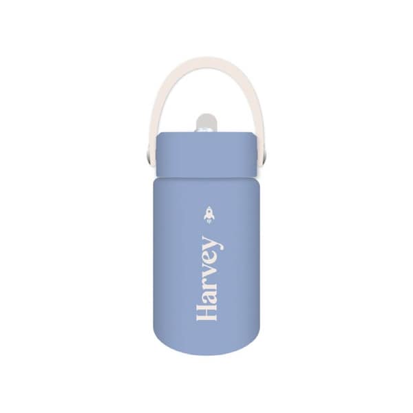 Harvey - Kids Drink Bottle 400ml, Personalised , Double Walled, Stainless Steel