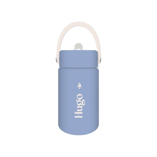 Hugo - Kids Drink Bottle 400ml, Personalised , Double Walled, Stainless Steel