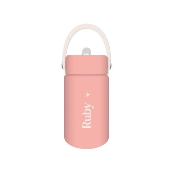 Ruby - Kids Drink Bottle 400ml, Personalised , Double Walled, Stainless Steel
