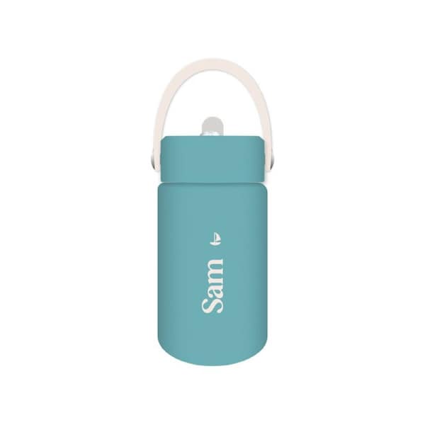 Sam - Kids Drink Bottle 400ml, Personalised , Double Walled, Stainless Steel