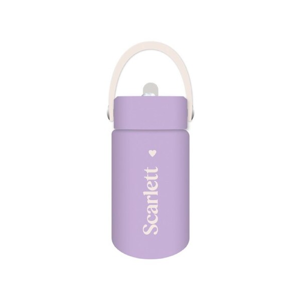 Scarlett - Kids Drink Bottle 400ml, Personalised , Double Walled, Stainless Steel
