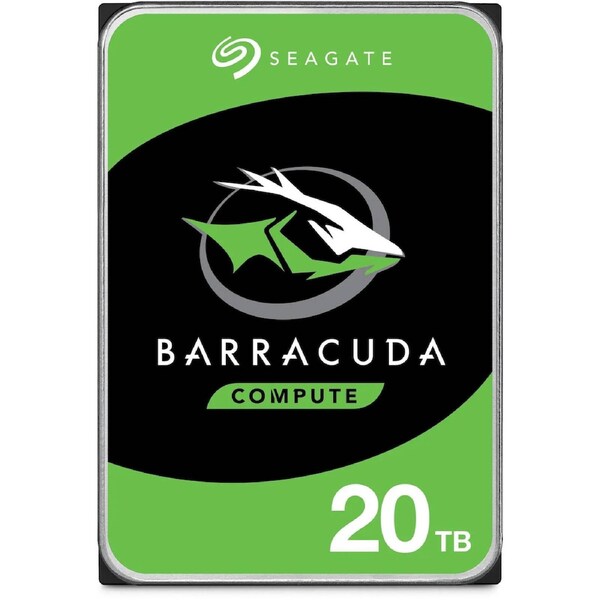 Seagate 20TB 3.5' Barracuda SATA 6Gb/s CMR 7200RPM 512MB Cache 512e HDD 2 Years Warranty