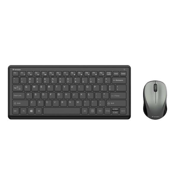 Verbatim Compact Silent Wireless Keyboard and Mouse Combo - PCR