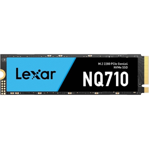 Lexar LNQ710X500G-RNNNG Internal SSD 500GB M.2 2280 PCIe Gen4x4 read up to 4400MB/s write up to 1700MB/s