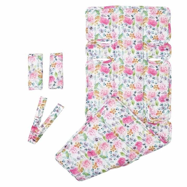OutlookBaby 3 Piece Pram Accessories Set - Floral Delight