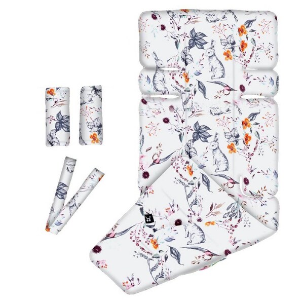 OutlookBaby 3 Piece Pram Accessories Set - Enchanted Bunnies