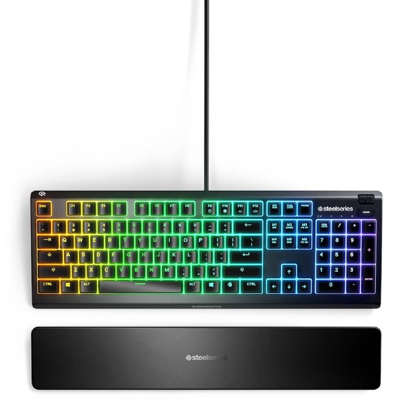SteelSeries Apex 3 Gaming Keyboard Black