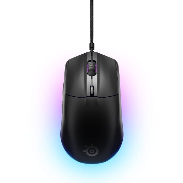SteelSeries Rival 3 Gen 2 RGB Gaming Mouse Black