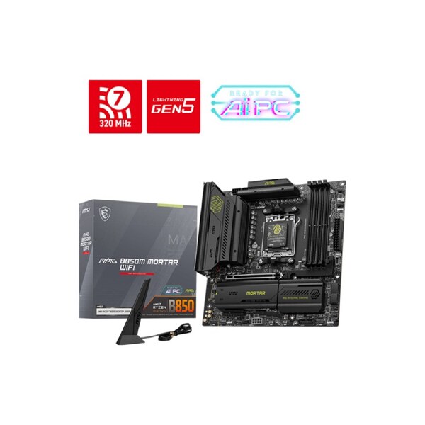 MSI PRO B850M MORTAR WIFI MOTHERBOARD