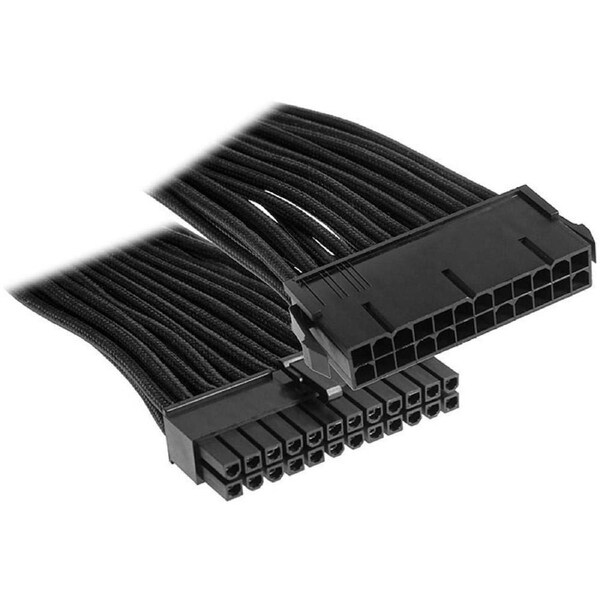 BITFENIX SLEEVED 24 PIN 30CM ATX EXTENSION CABLE BLACK