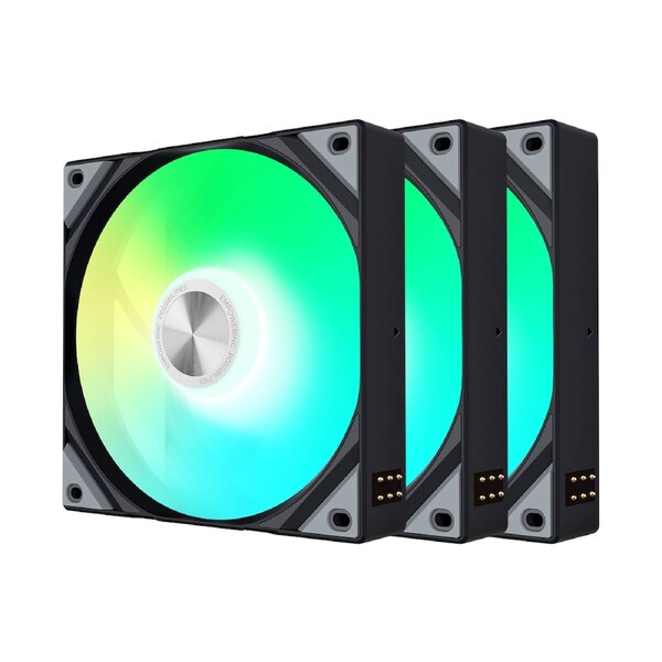 TRYX ROTA SL ARGB REVERSE 120 BLACK FAN (3 PACK)