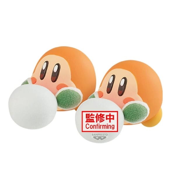 Banpresto Fluffy Puffy Mine Kirby Play in the Snow Waddle Dees with Snowballs Figure