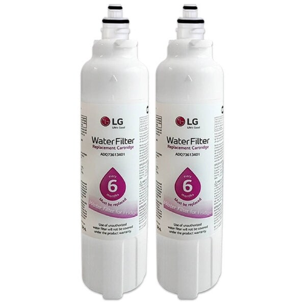 2X Genuine OEM LG LT800P ADQ73613401 Ice and Water Fridge Filter