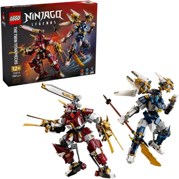 LEGO 71870 The Twin Titan Mechs - Ninjago