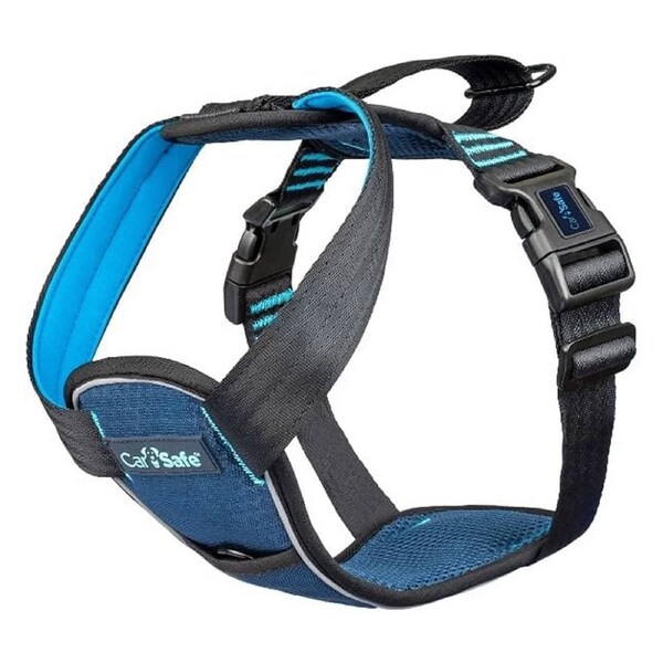 Carsafe Crash Tested Harness For Dogs Blue Small 1 Piece