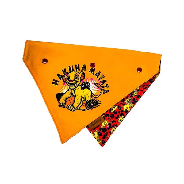 Disney - Lion King - Simba Pet Bandana - Medium/Large