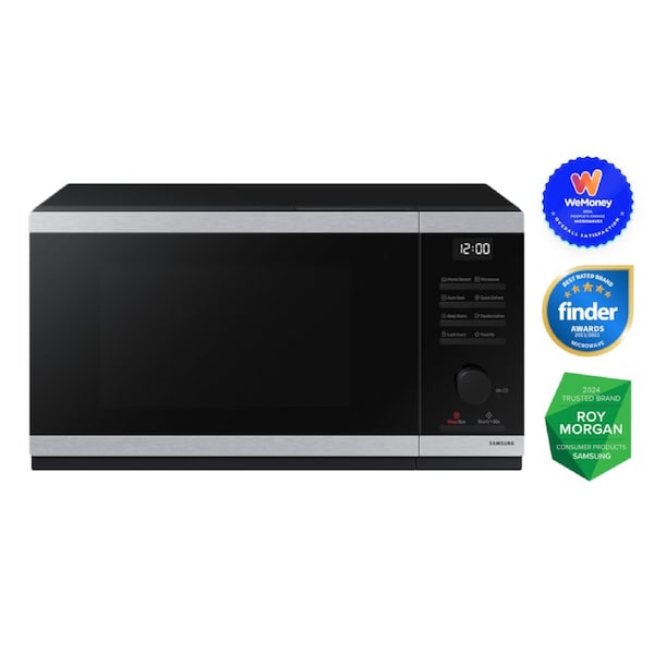 Samsung 23L Microwave with Dial & Button Control (New) (23L, Silver)