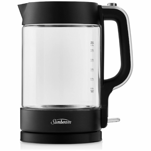 Sunbeam Black Glass Kettle