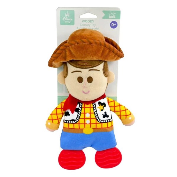 Disney Pixar Toy Story Woody Sensory Blankie with Teether Feet