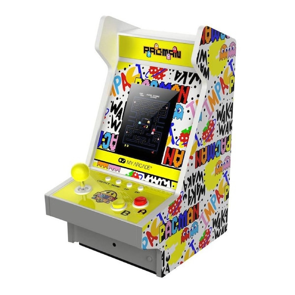 MyArcade Mighty Player Pac-Man 45th Anniversary Portable Retro Arcade Cabinet