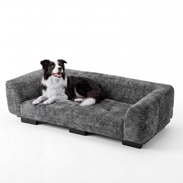 Advwin Elevated Dog Sofa Bed Pet Couch for Medium to Large Dog 120 * 60 * 37cm