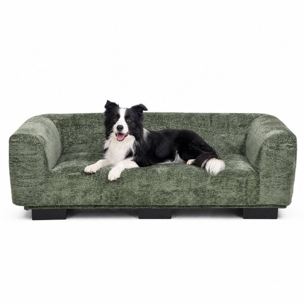 Advwin Pet Sofa Bed Elevated Dog Couch for Medium to Large Dog 120 * 60 * 37cm