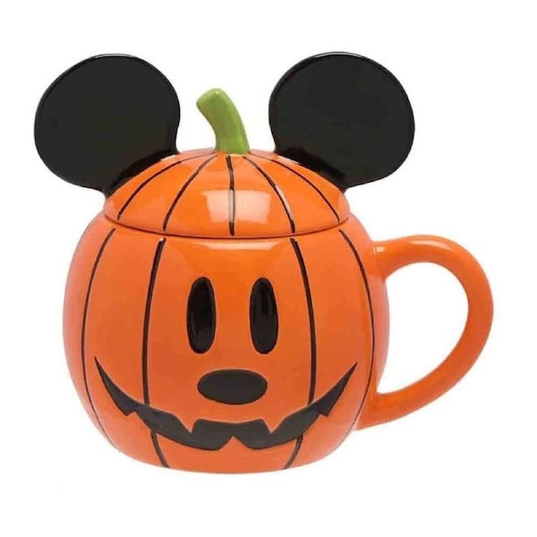 Disney Halloween Mug Mickey Pumpkin