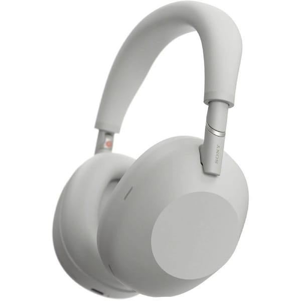 Sony WH-1000XM6 Premium Noise Cancelling Over-Ear Headphones - Platinum Silver