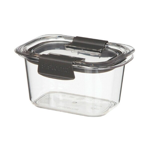 Sistema Brilliance 380mL Food Storage Container Box BPA-Free (Made in NZ)