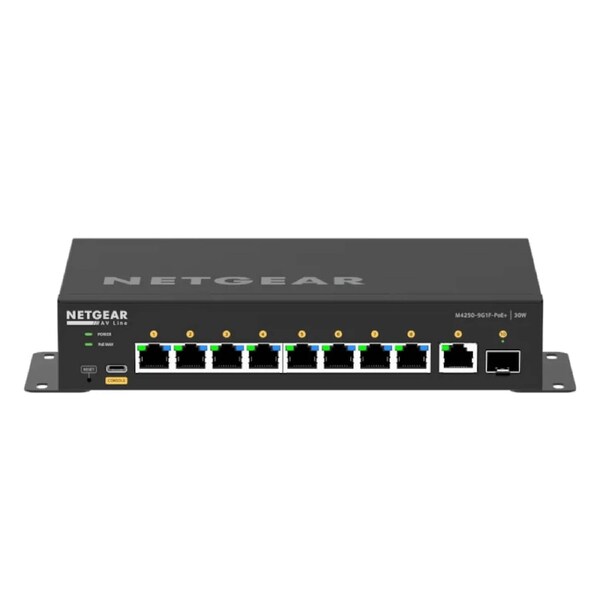 NETGEAR 12-PORT MANAGED L2 SWITCH POE++(8) 720W GbE(2) SFP+(2) LIFE WTY