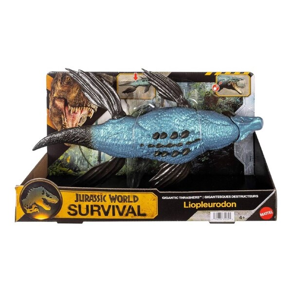 Jurassic World Survival Giagantic Thrashers Liopleurodon Action Figure