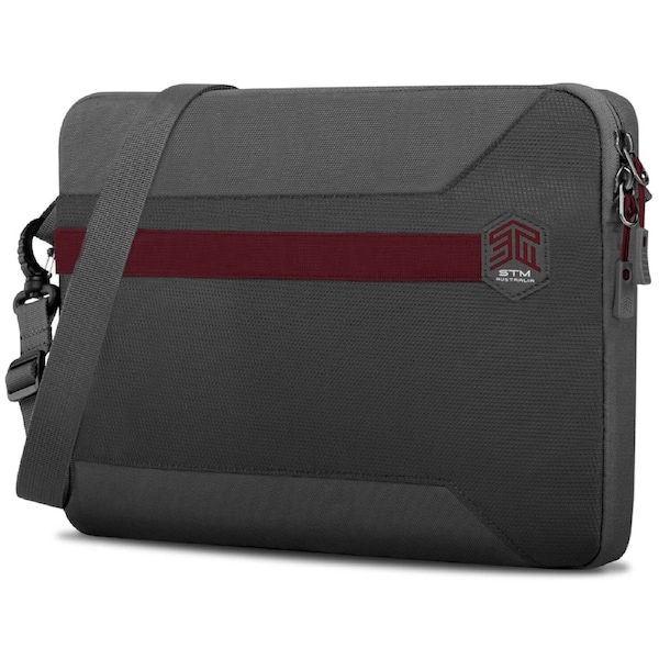 STM (BLAZER) LAPTOP SLEEVE FITS UP TO 13'' GRANITE GREY 3YR WTY