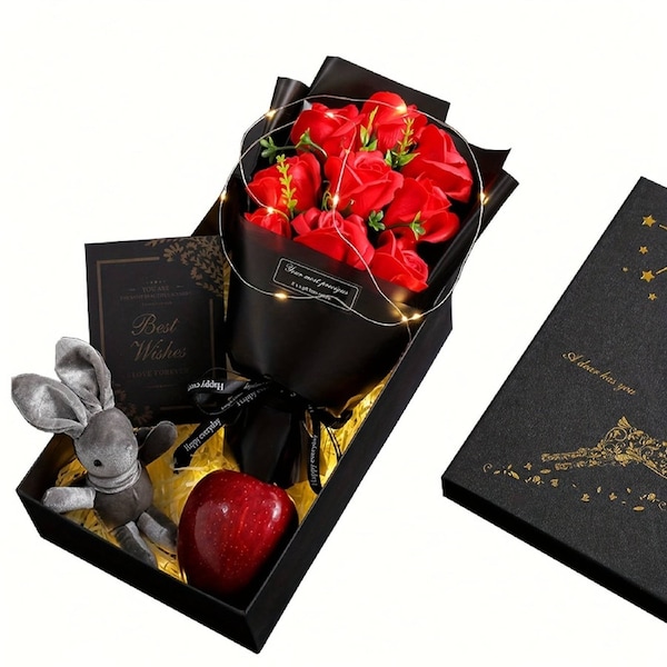 Eternal Rose Bouquet (9 Pcs)
