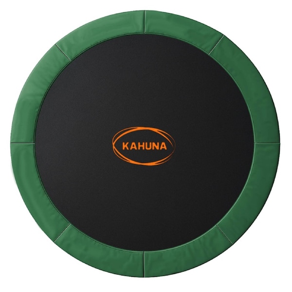 Kahuna 6ft Trampoline Replacememnt Safety Pad Cover and Spring Jumping Bounce Mat Green