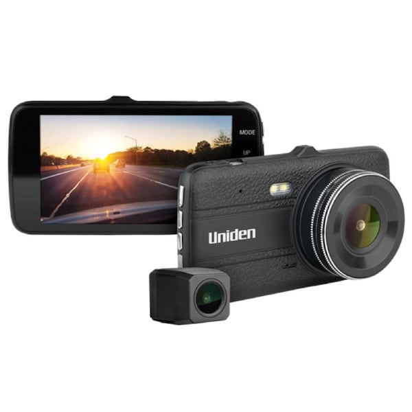 Uniden iGO CAM 345 1080P Dash Camera Front & Rear