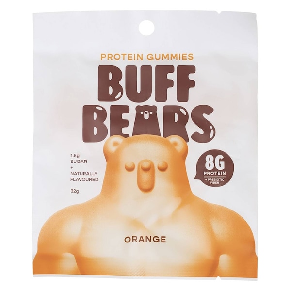 Buff Bears Protein Gummies Orange 32g