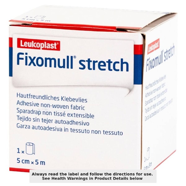 Leukoplast Fixomull Stretch Roll 5cm x 5m - 1 Pack