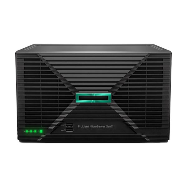 HPE ProLiant MicroServer Gen11 6315P 2.8GHz 4c 1P 1x16GB-U 4LFF-NHP 2x4TB HDD 1x180W PS