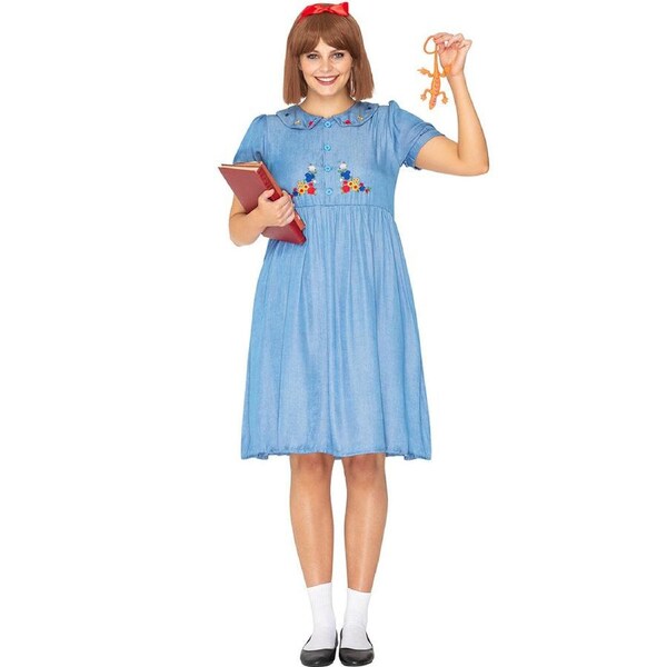 Little Miss Bookworm Deluxe Womens Costume XXL