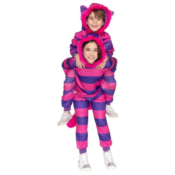 Cheshire Cat Cosy Deluxe Kids Costume Large