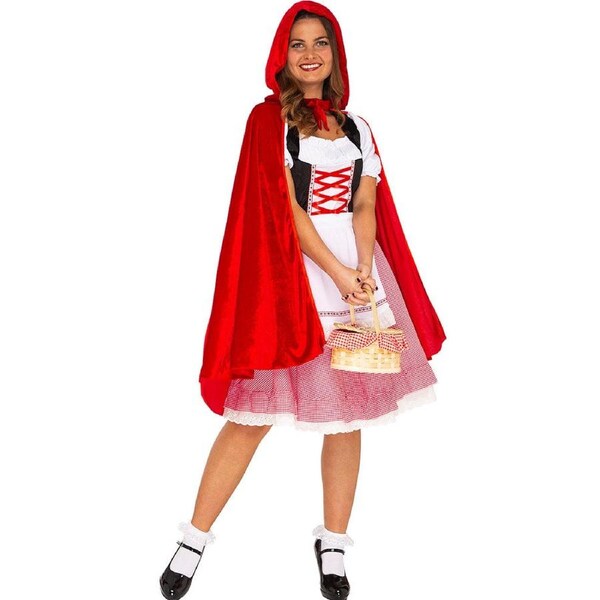 Storybook Red Riding Hood Deluxe Womens Costume Small