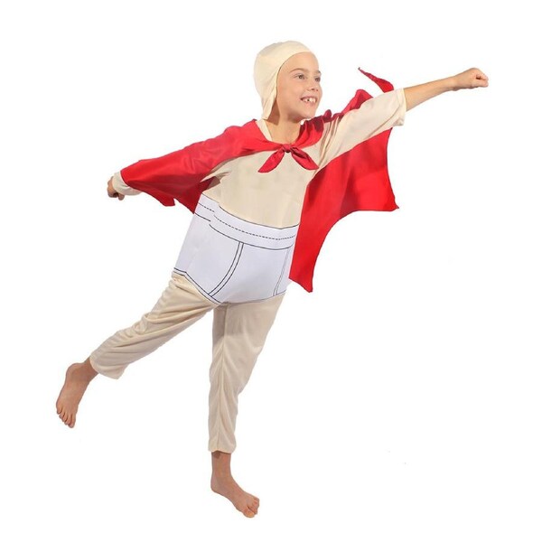 Underwear Hero Kids Costume Small