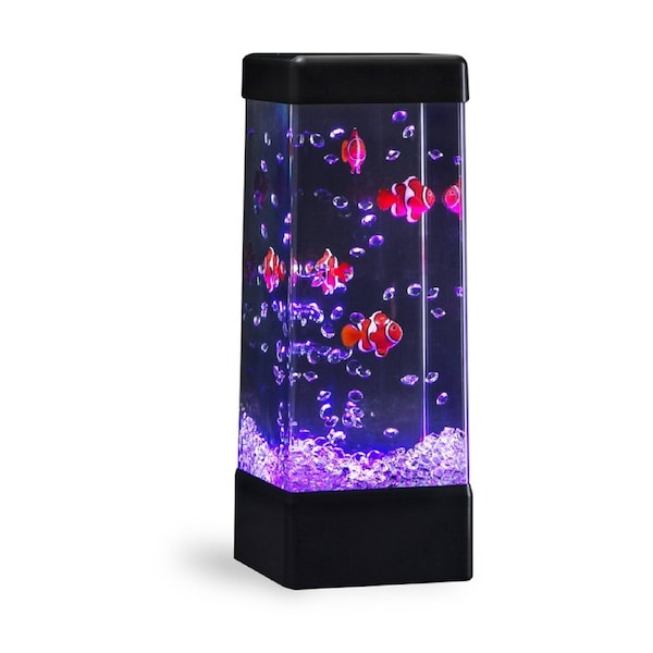 Jinx Mood Lamps Clownfish Crystals Edition Luminous Lamp Bundle