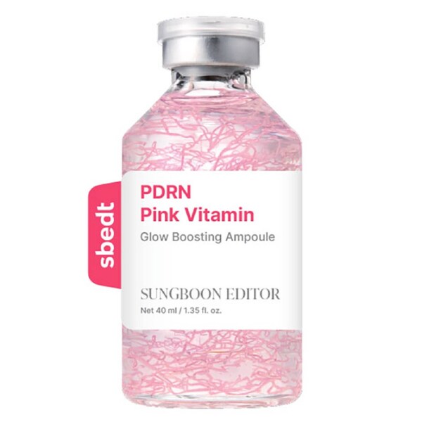 Sungboon Editor PDRN Pink Vitamin Glow Boosting Ampoule 40ml