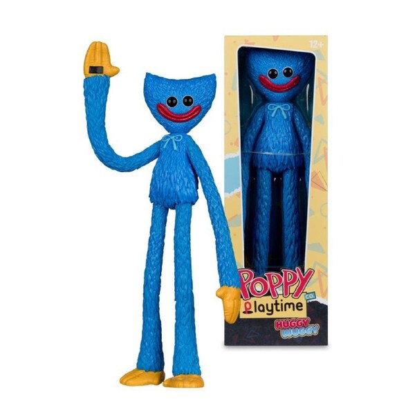 Poppy Playtime Huggy Wuggy (Smile) 12 inch Bendable Figure