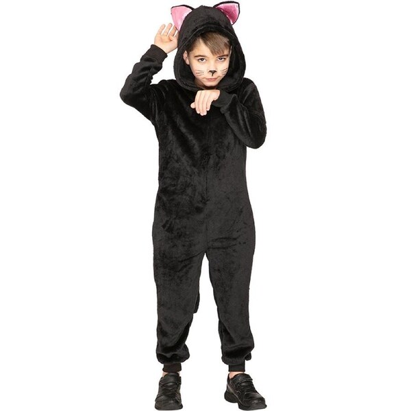 Slinky Black Cat Toddler Kids Costume 3Y