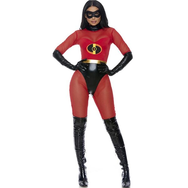 Super Suit Superhero Womens Costume S/M