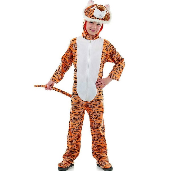 Ferocious Tiger Kids Costume Small