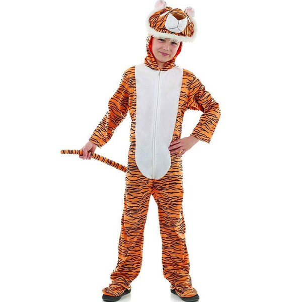 Ferocious Tiger Kids Costume Medium